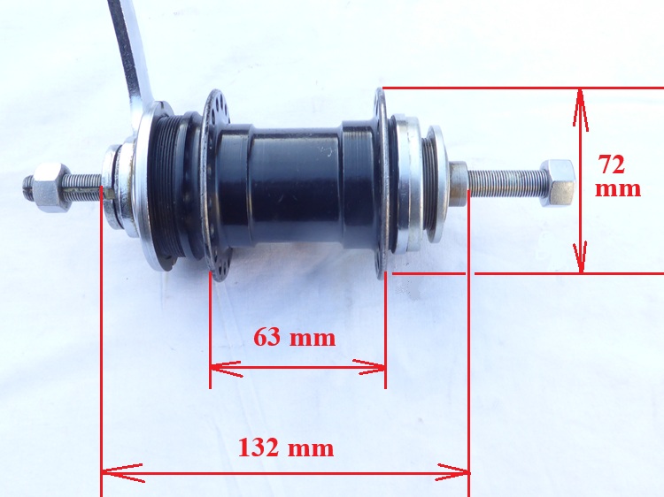 Durex motor hub / nabe