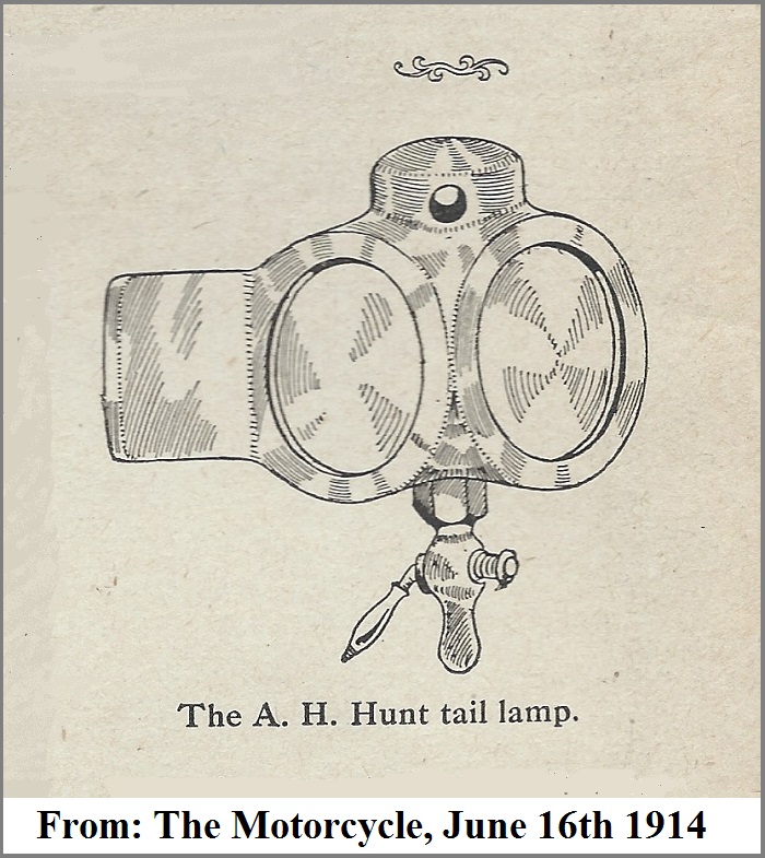 A.H. Hunt rearlight