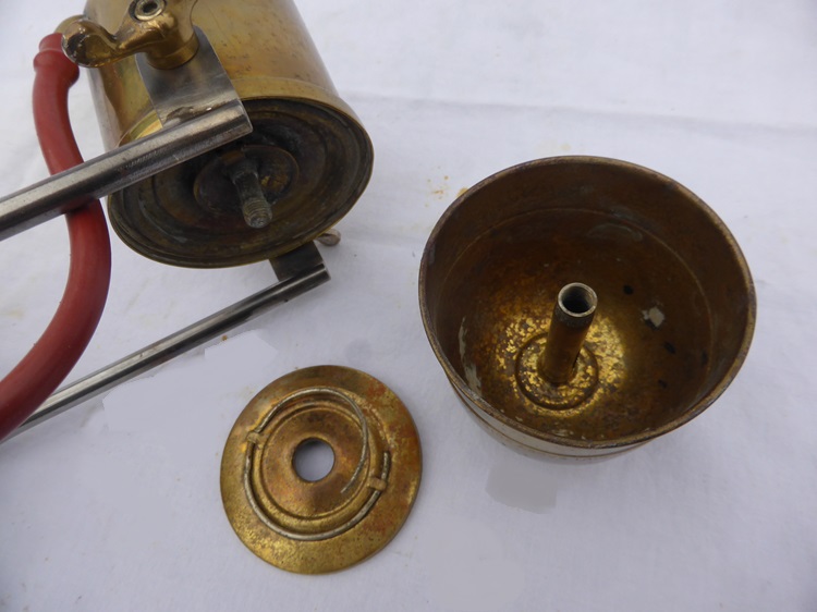 Lucas acetylene lamp set
