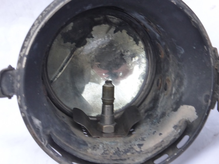 Miller acetylene lamp