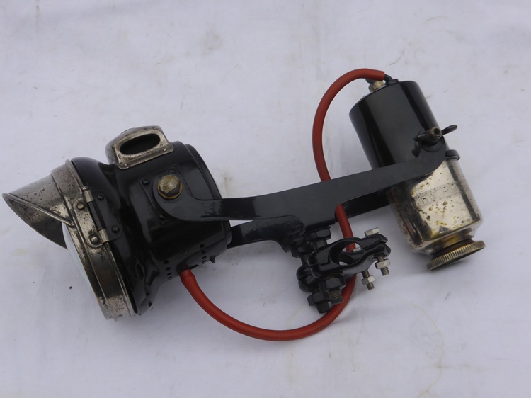 Miller acetylene lamp set