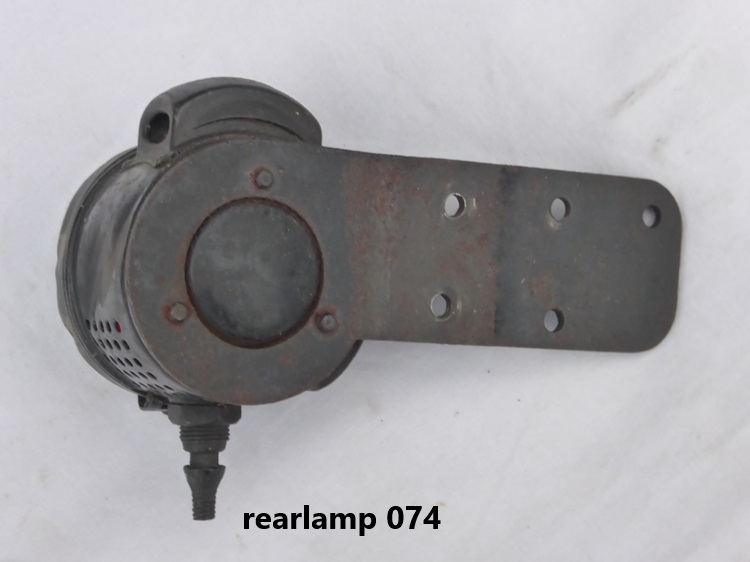 Miller acetylene rearlamp