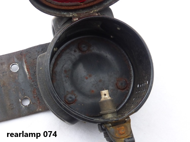 Miller acetylene rearlamp