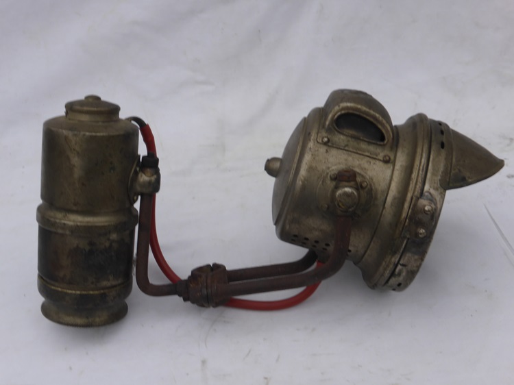 Nirona acetylene lamp set