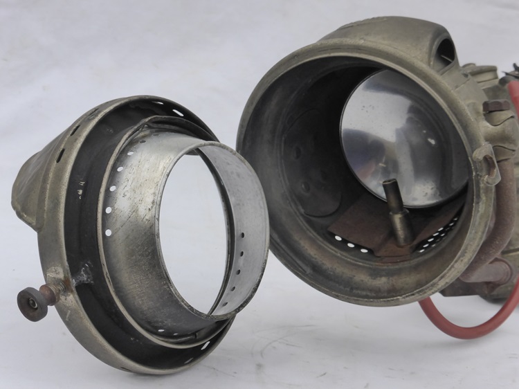 Nirona acetylene lamp set