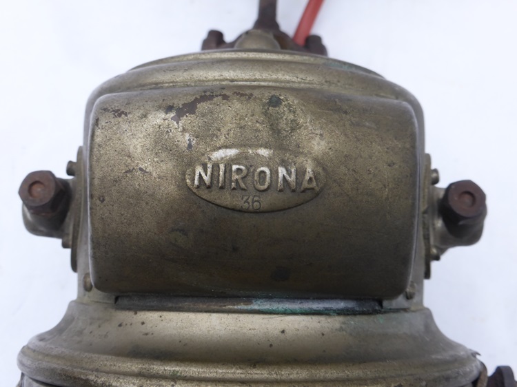 Nirona acetylene lamp set