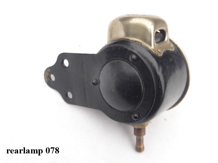 P&H acetylene rearlamp