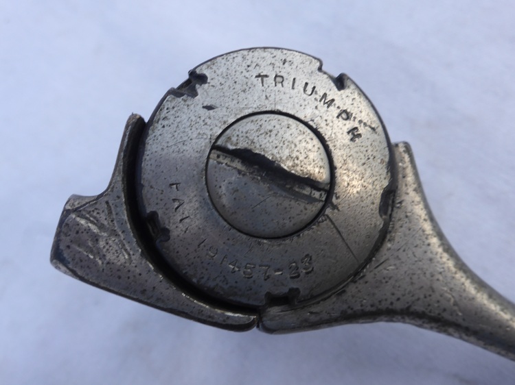 Triumph throttle / air lever