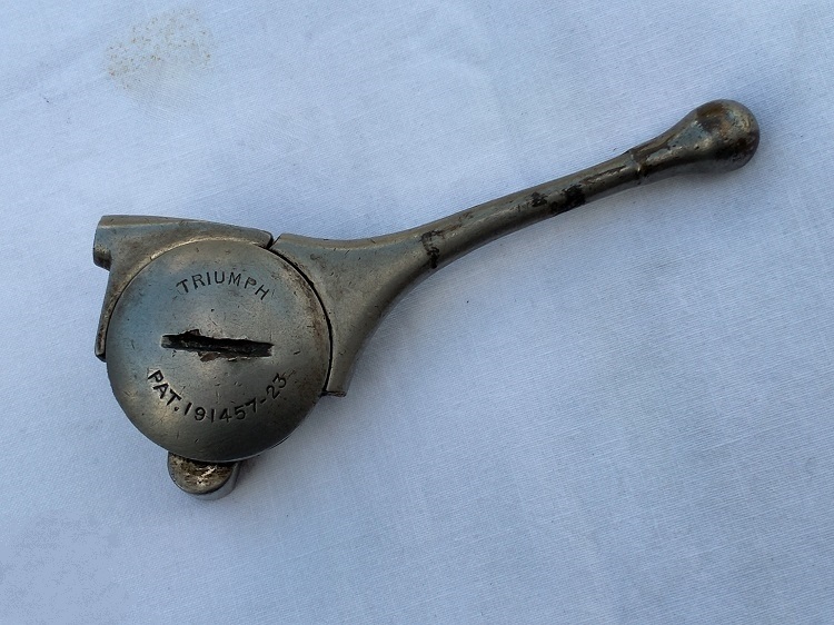 Triumph ignition lever