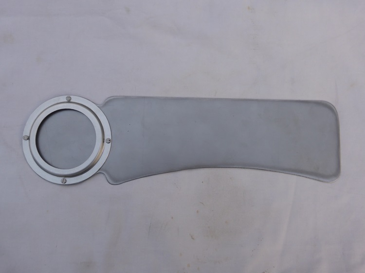 Triumph front numberplate
