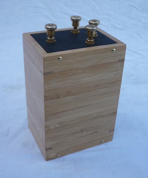 wooden coili box 