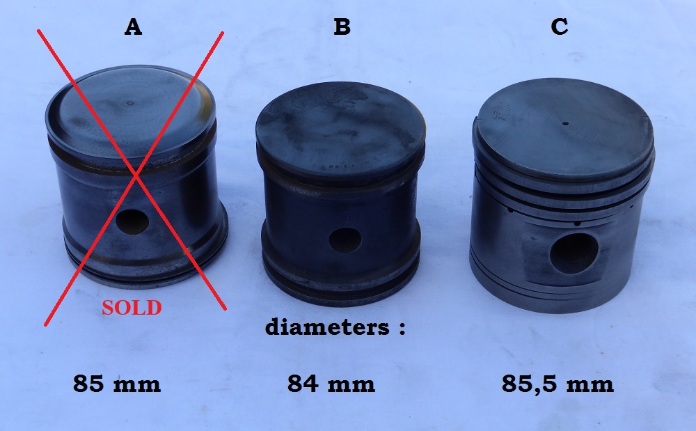 cast iron pistons