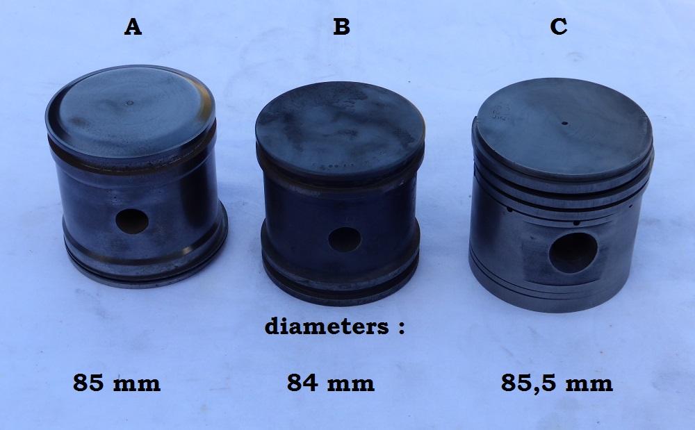 cast iron pistons