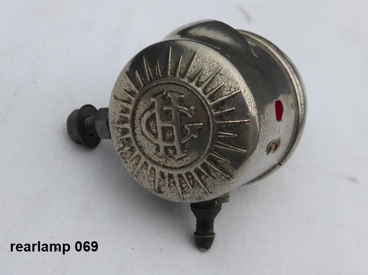 acetylene rearlamp