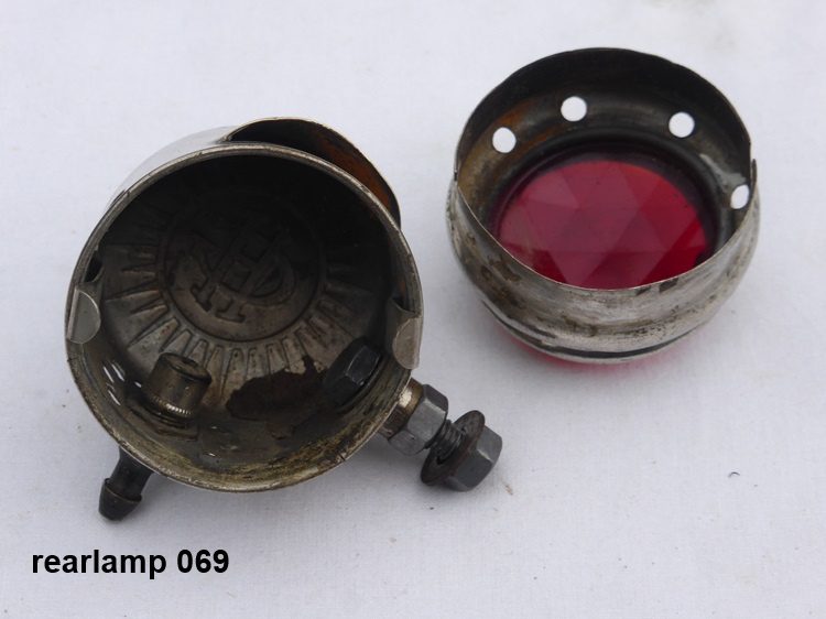 acetylene rearlamp