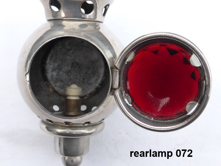 acetylene rearlamp