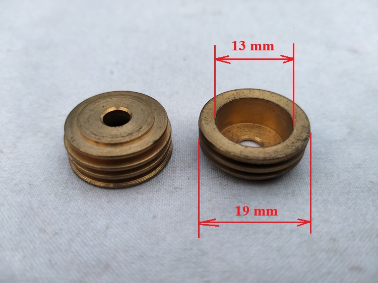 cooling fin for sparkplug