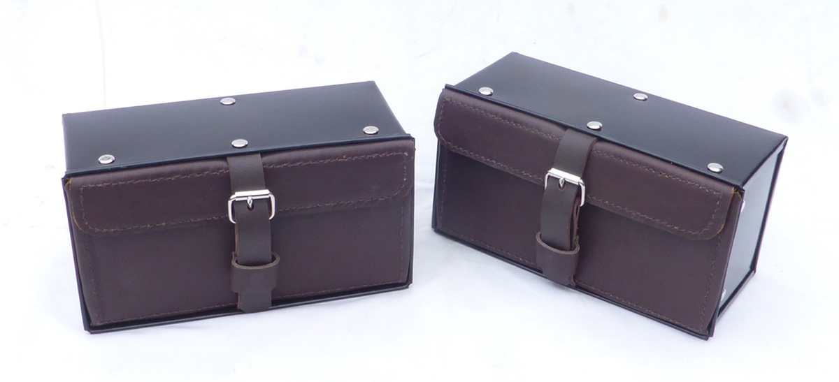 leather fronted toolbox